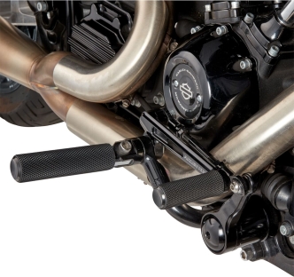 Arlen Ness Mid Control Kit In Black For Harley Davidson 2014-2023 Touring Models (420-120)