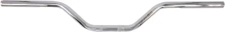 Thrashin Supply Co. Aggressive Mid Bend 1 Inch Dia. Handlebars In Chrome For 1982-2024 Harley Davidson  (TSC-2706-3)