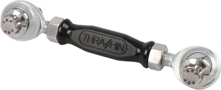 Thrashin Supply Co. Adjustable Shift Linkage In Black For 2000-2017 Dyna & 2018-2025 Softail W/ Mid Controls (TSC-2904-1)