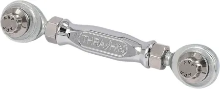 Thrashin Supply Co. Adjustable Shift Linkage In Chrome For 2000-2017 Dyna & 2018-2025 Softail W/ Mid Controls (TSC-2904-3)