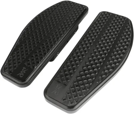Thrashin Supply Co. Bagger Passenger Floorboards In Black (TSC-2205-1)