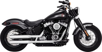 Vance & Hines Eliminator 300 Slip-On Mufflers With PCX Exhausts In Chrome Finish For Harley Davidson 2018-2023 M8 Softail Models (16312)
