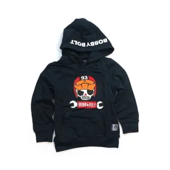 Bobby Bolt Lightning Scram Hoodie Navy - Kids Size 146/152 (ARM991609)