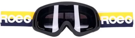 Roeg Peruna Yellow Stripe Goggles - Black With Yellow/Blue Strap (ARM108709)