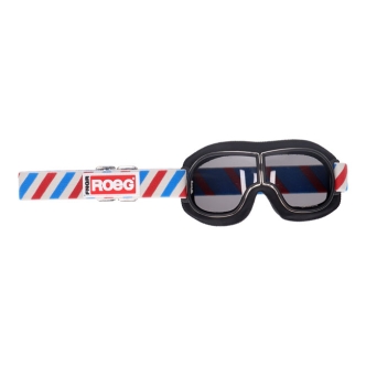 Roeg Jettson Helix Goggles - Black With Striped Strap (ARM052029)