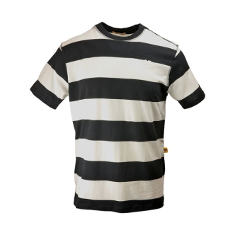 Roeg Cody Striped T-Shirt - Black/White - Medium (ARM733029)