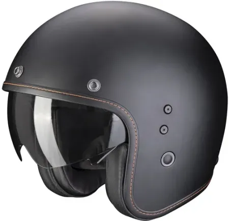 Scorpion Belfast Evo Solid Helmet Matte Black (78-100-10-02)