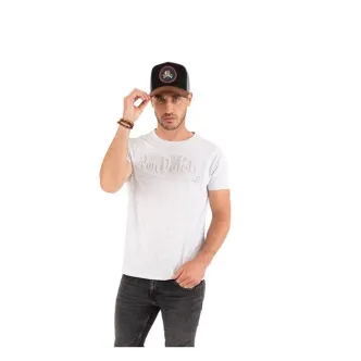 Von Dutch Boss Logo T-shirt White Size Medium (ARM026379)