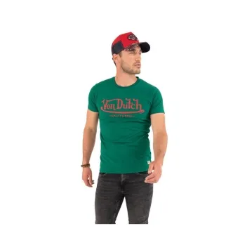 Von Dutch Life Logo T-shirt Green Size XL (ARM726379)