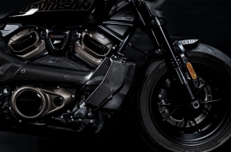 Zard Carbon Radiator Cover And Side Panel Kit For 2021-2022 Sportster S RH1250 (ZHD006OP6)