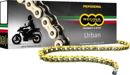 Regina Chains 135 Eb-oro 100 Clip Link 520 Non-seal Drive Chain / GOLD|NATURAL (135EB-ORO/020)