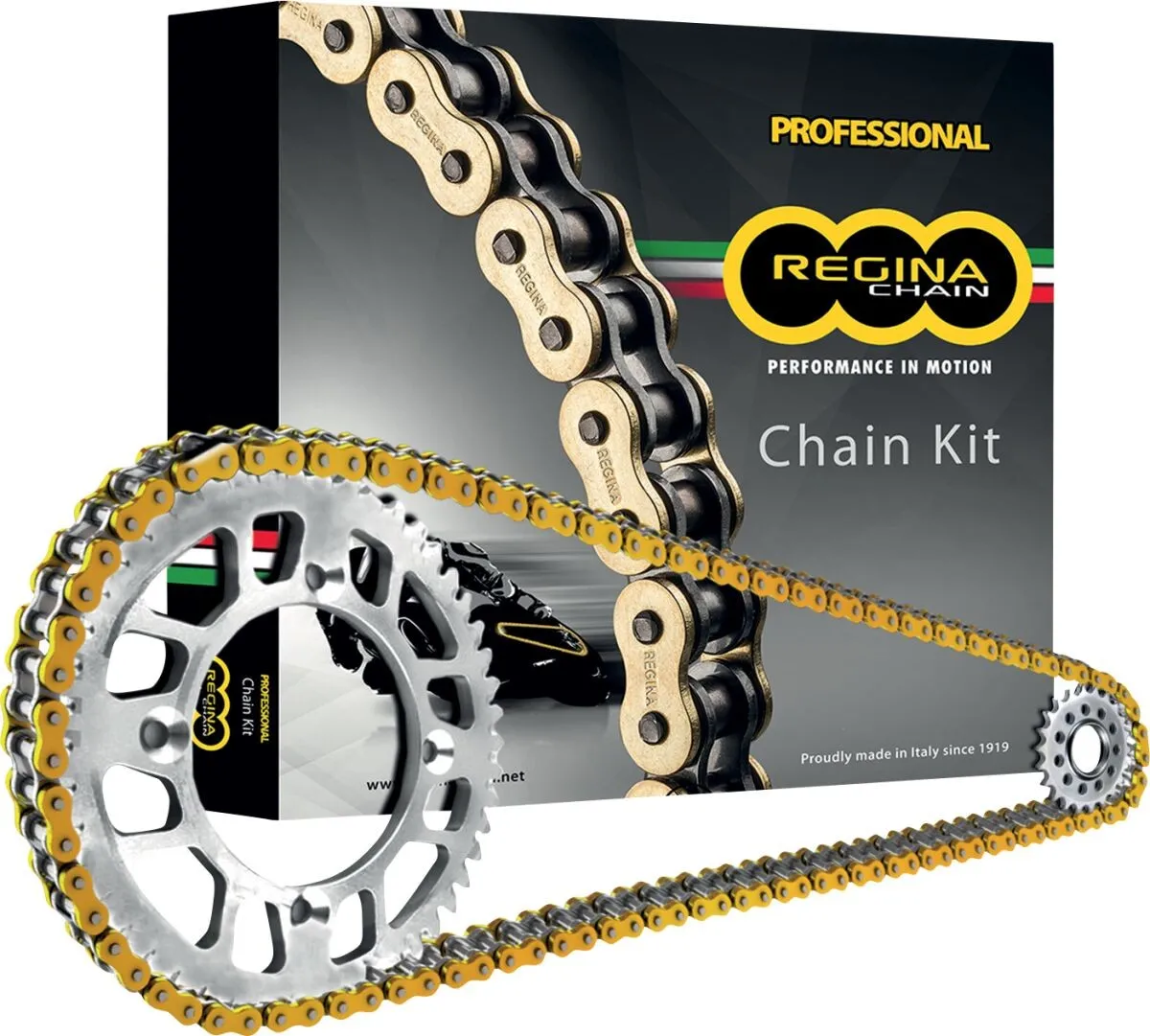 Regina Chains 520 ZRP Chain And Sprocket Kit (KK057) | ARH Custom UK