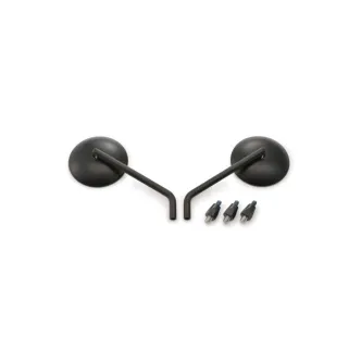 Daytona D-Mirror-9 Steel ABS Mirror Set (Sold As A Pair) (89815)