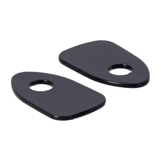 Cult Werk Turn Signal Mounting Brackets In Black For Harley Davidson 2022-2023 Nightster RH975 Models (HD-NSR024)