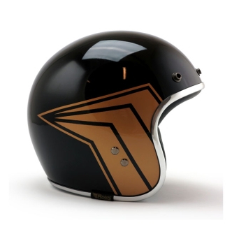 Roeg X 13 1/2 Skull Bucket Helmet Gloss Black - Medium (ARM655719)