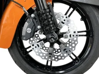 Arlen Ness Jagged 7 Point Rotor Brake Disc For Harley Davidson 2012-2024 Touring With 7 Fixing Holes Models (300-043)