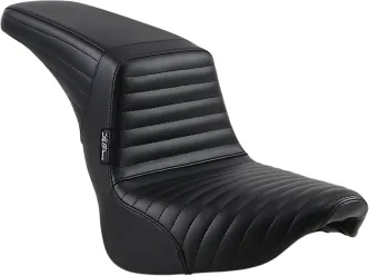 Le Pera KickFlip Biker Gel Pleated Seat For Harley Davidson 2018-2023 FXLR Low Rider & FLSB Sport Glide Softail Models (LGYR-590PT)
