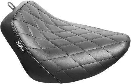 Le Pera Bare Bones Diamond Stitched Biker Gel Seat For Harley Davidson 2018-2025 FXLR Low Rider & FLSB Sport Glide Softail Models (LGYR-007DM)