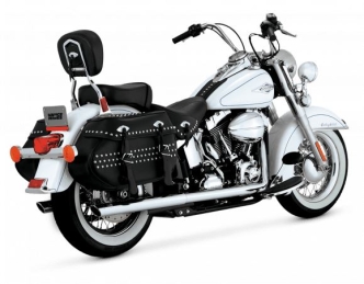 Vance & Hines Softail Duals In Chrome For Harley Davidson 2012-2017 Softail Models (Excluding FXSB, FXSE) (16893)