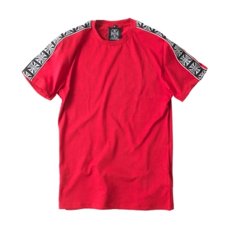 West Coast Choppers Taped T-shirt Red Size Medium (ARM587289)