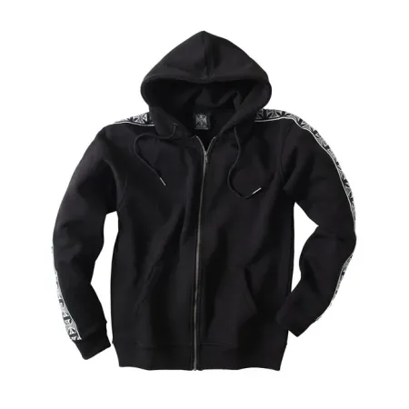 West Coast Choppers Taped Zip Hoodie Black Size 2XL (ARM958289)