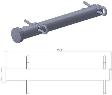 Moto Master Brake Pad Pin Oem Replacement (213024)
