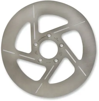 Moto Master Rear Right Fixed Round Tulsa Brake Disc For Harley Davidson 2008-2024 Touring Models (110759)