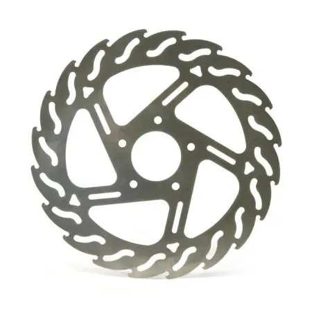 Moto Master Front Left Fixed Flame Brake Disc For Harley Davidson 2015-2024 Softail, 2006-2017 Dyna, 2008-2023 Touring & 2014-2022 Sportster Models (110767)