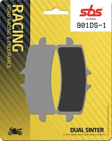 SBS DS Racing Dual Sintered Brake Pads (900DS-1)