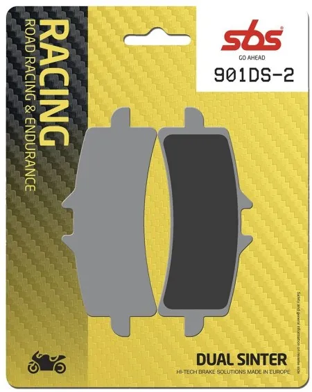 SBS DS Racing Dual Sintered Brake Pads (901DS-2)