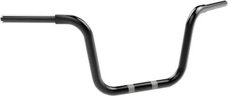 Khrome Werks Fat Bobber Handlebar 10 Inch Rise 1.25 Inch Diameter In Black For 1984-2022 Harley Davidson (Excl. E-Throttle)  (300450)