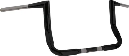 Khrome Werks Buck Fifty Handlebar 10 Inch Rise 1.5 Inch Diameter In Black For 2008-2022 Touring With Batwing Fairings (300710)