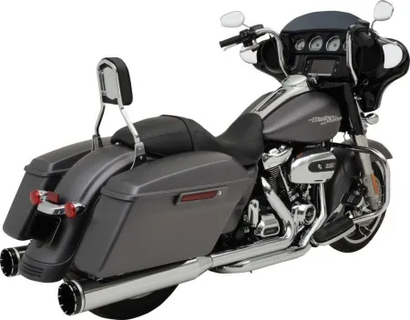 Khrome Werks 2 into 2 Dominator Exhaust In Chrome For 2017-2025 Touring Models (200400A)