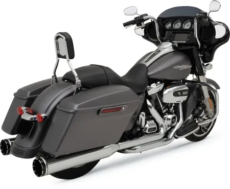 Khrome Werks 2 into 2 Dominator Exhaust In Chrome For 2017-2025 Touring Models (200400A)