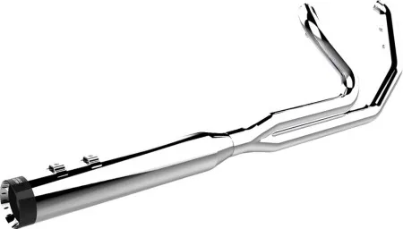 Khrome Werks 2-into-1 Outlaw Exhaust In Chrome For Harley Davidson 2009-2016 Touring (200780)