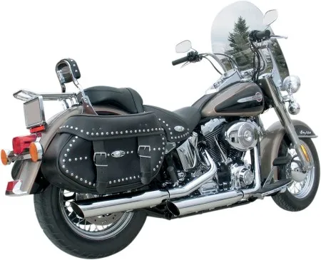 Khrome Werks HP-Plus 3 Inch Slip-On In Chrome Finish For 2007-2017 Softail Models (202355)