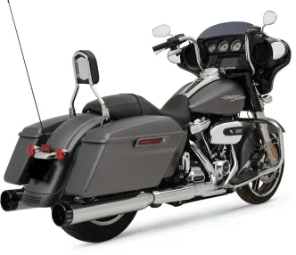 Khrome Werks HP-Plus 4.5 Inch Slip-On In Chrome Finish With Klassic Tips For 2017-2025 Touring Models (202725)