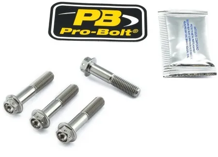 Pro Bolt Axle Pinch Bolt Kit Titan, Front (TIFAPINCH10R)