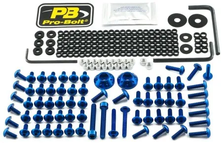 Pro Bolt Aluminium Fairing Bolt Kit for BMW (FBM810B)
