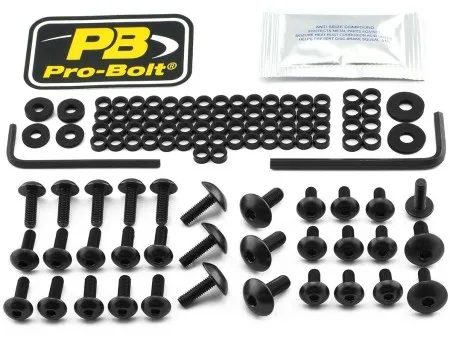 Pro Bolt Aluminium Fairing Bolt Kit for Ducati (FDU310BK)