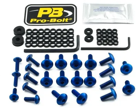Pro Bolt Aluminium Fairing Bolt Kit for Honda (FHO214B)