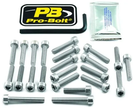 Pro Bolt Aluminium Engine Bolt Kit For Honda (EHO430S)