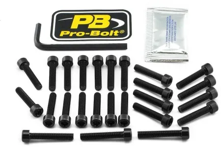Pro Bolt Aluminium Engine Bolt Kit For Kawasaki (EKA430BK)