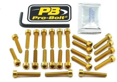 Pro Bolt Aluminium Engine Bolt Kit For Kawasaki (EKA430G)