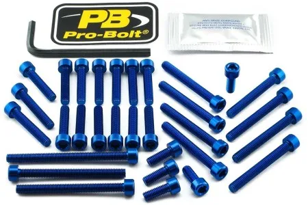 Pro Bolt Aluminium Engine Bolt Kit For Suzuki (ESU091B)