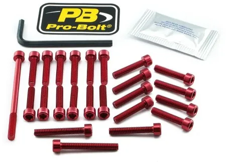 Pro Bolt Aluminium Engine Bolt Kit For Suzuki (ESU330R)