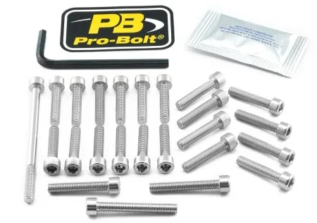 Pro Bolt Aluminium Engine Bolt Kit For Suzuki (ESU330S)