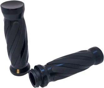 Pro-One Custom Twisted Rubber Grips (490011B)