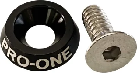 Pro-One Seat Knob 1/4-20 Black (100200)