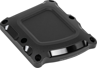 Performance Machine Race Series Transmission Cover In Black Ops Finish For Harley Davidson 2017-2023 M8 Touring & 2018-2023 M8 Softail Models (0203-2021-SMB)